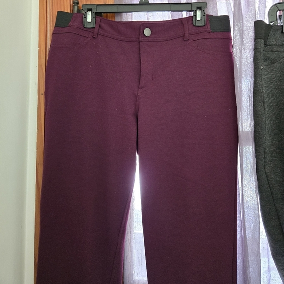 Simply Vera Vera Wang Skinny Mid Rise Pants Sz Lg Bundle Of 2 - Picture 2 of 8